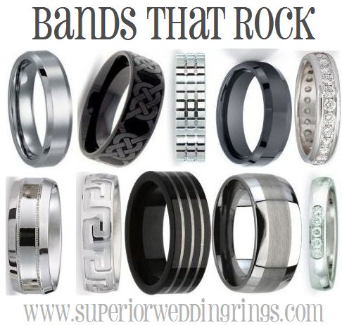 The following are some facts about the wedding bands from 